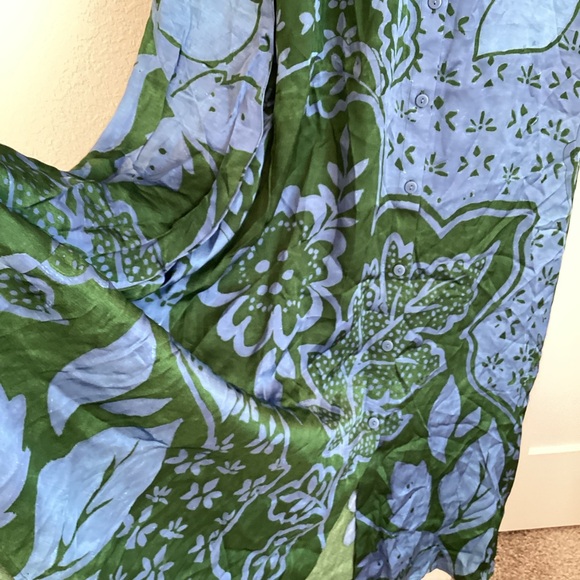 ❌Sold - Anthropologie Long-Sleeve Printed Shirt Dress Corey Lynn Calter - Picture 11 of 15